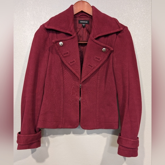 Women's BEBE office holiday blazer size S - Picture 3 of 9